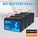 LiFePO4 12V 100Ah Акумулятор MFUZOP 1280Wh, 100A, BMS - Зображення 4