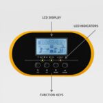 5 кВт+2.4 кВт Комплект резервного живлення Інвертор Anenji WiFi з низьким рівнем шуму + Акумулятор Dyness B4850 - Зображення 5