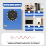 5 кВт+2.4 кВт Комплект Інвертор Anenji WiFi з низьким рівнем шуму + Акумулятор Dyness B4850, резервного живлення - Зображення 5