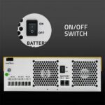 5 кВт + 2,56 кВт Комплект резервного живлення: інвертор Anenji з WiFi-модулем + акумулятор Datouboss LiFePO4 48V 50Ah - Зображення 4