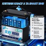 LiFePO4 12V/100Ah Акумулятор HRBEnergy з Bluetooth для систем резервного живлення - Зображення 6