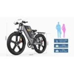 Електрофетбайк COSWHEEL T26 1000W 48V (26×4″) - Зображення 5